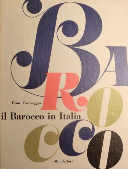 Il Barocco in Italia - Dino Formaggio - copertina