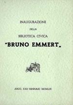 Inaugurazione della Biblioteca civica Bruno Emmert: Arco 22 gennaio 1961