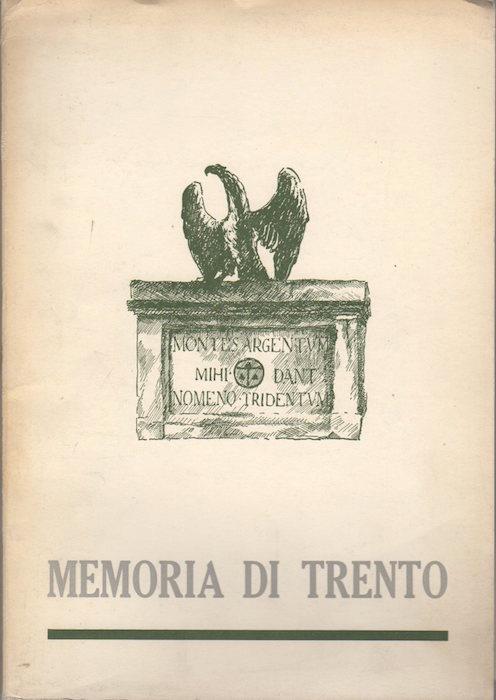 Memoria di Trento - Luigino Mattei - copertina