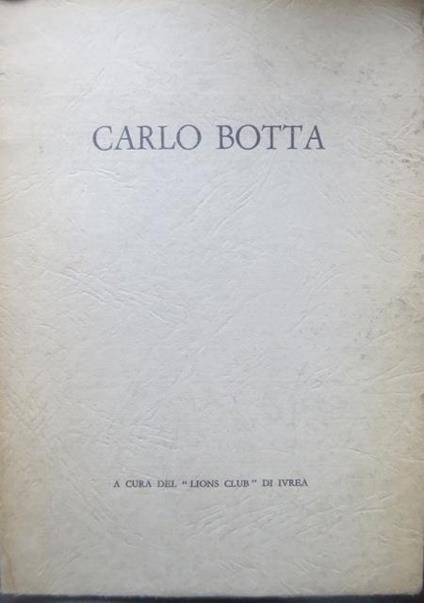 Nel secondo centenario della nascita di Carlo Botta: 1766-1966: S. Giorgio Canavese, settembre-ottobre 1966 - copertina