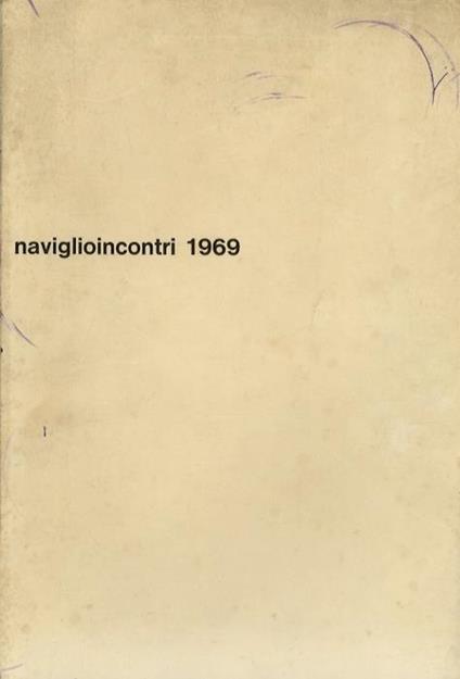 Naviglioincontri 1969 - copertina