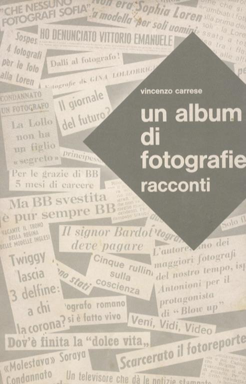 Un album di fotografie: racconti - Vincenzo Carrese - copertina