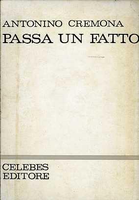 Passa un fatto - Antonino Cremona - copertina