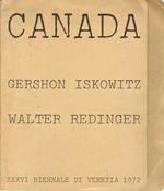 Canada: Gershon Iskowitz, Walter Redinger: XXXVI International Biennial Exhibition of Art, Venice 11 June. 1 October 1972