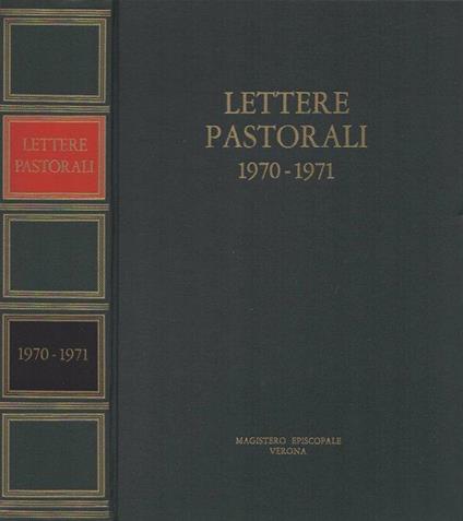 Lettere pastorali: 1970-1971 - copertina