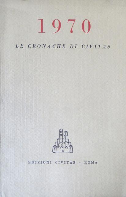 Le cronache di Civitas: 1970 - copertina