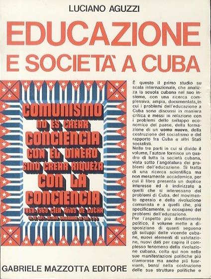 Educazione e società a Cuba. Cultura e classe 5 - Luciano Aguzzi - copertina