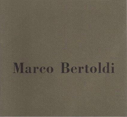 Marco Bertoldi - Marco Bertoldi,Marco Pola - copertina