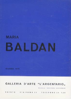 Maria Baldan: giugno 1975 - copertina