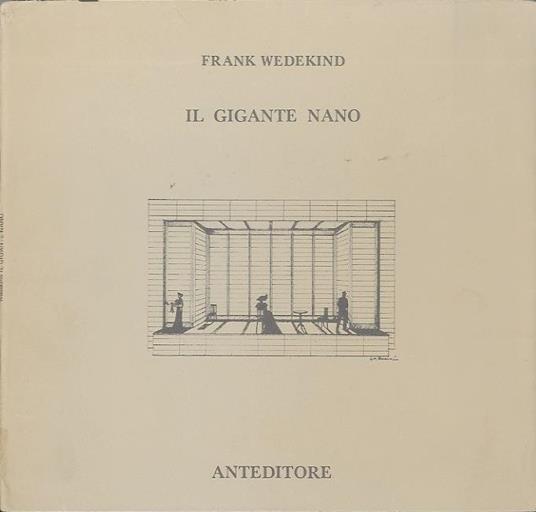 Il gigante nano - Frank Wedekind - copertina