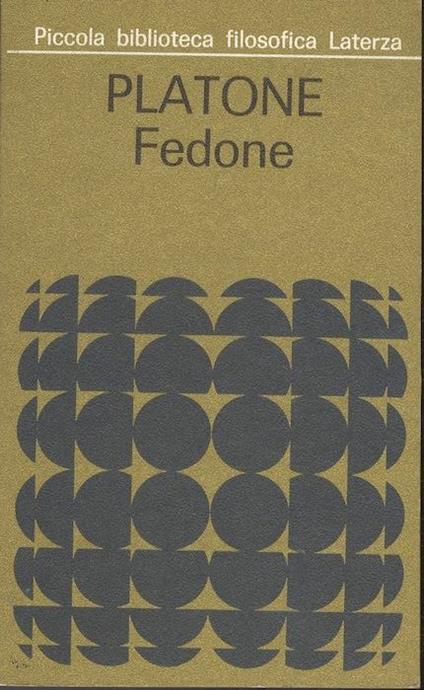 Platone: fedone. Ventiquattresima edizione - Manara Valgimigli - copertina