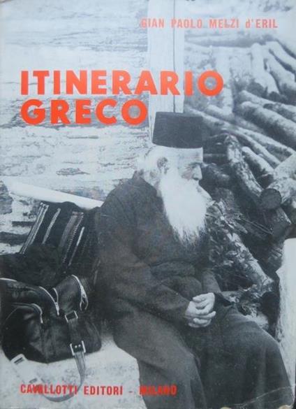 Itinerario greco - Gian Paolo Melzi D’Eril - copertina