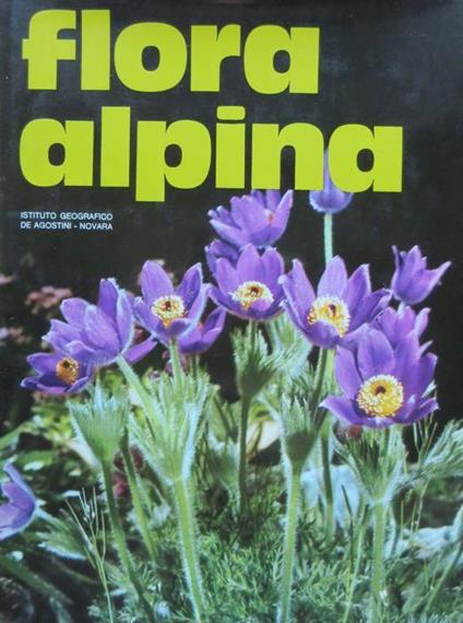 Flora alpina - Uberto Tosco - copertina