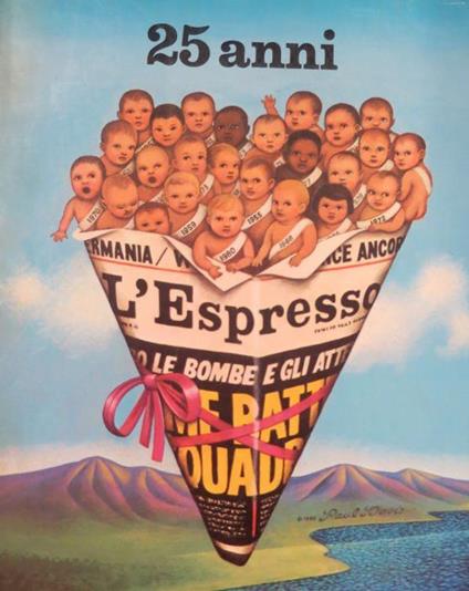 L' Espresso: 25 anni - copertina