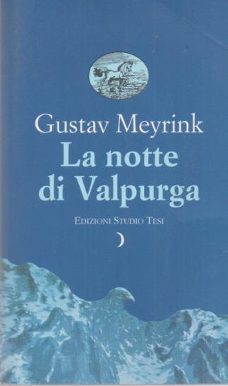 La notte di Valpurga - Gustav Meyrink - copertina