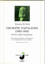Giuseppe Papaleoni (1863-1943), storico delle Giudicarie: (contributo biografico e bibliografico con un’aggiunta di lettere inedite)