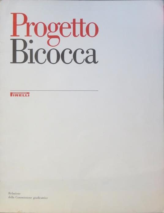 Progetto Bicocca - copertina