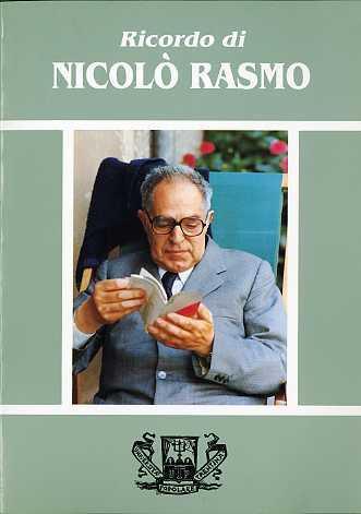 Ricordo di Nicolò Rasmo - copertina