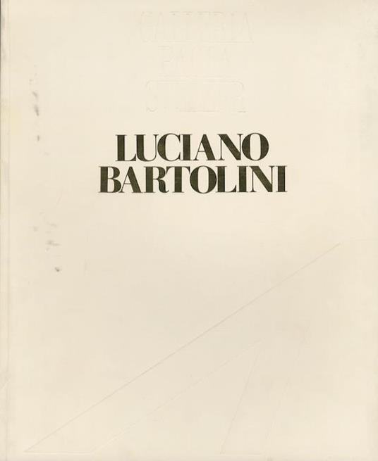 Luciano Bartolini - copertina