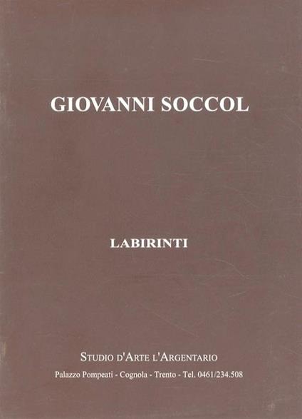 Giovanni Soccol: maggio-giugno 1995 - copertina