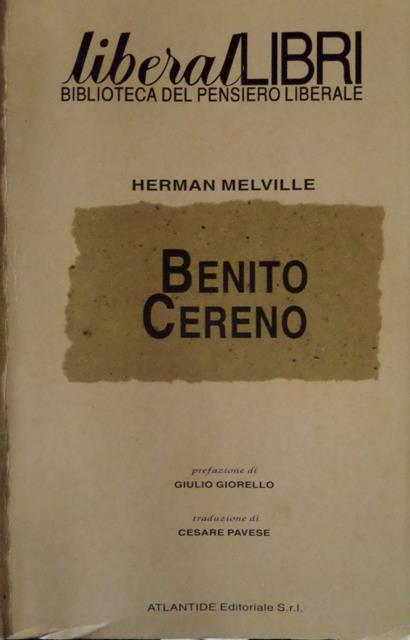 Benito Cereno. Liberal libri 7.\r<br - Herman Melville - copertina