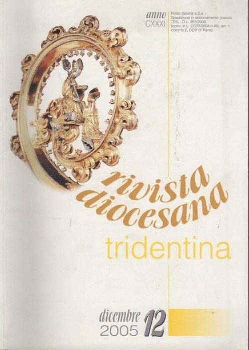 Rivista diocesana tridentina - copertina