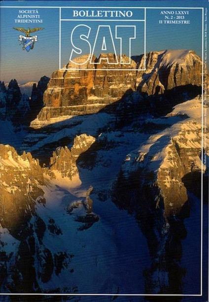 Bollettino Società Alpinisti Tridentini - copertina