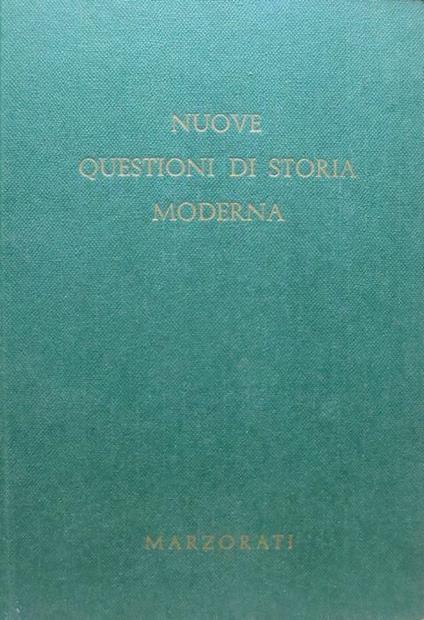 Nuove questioni di storia moderna - copertina