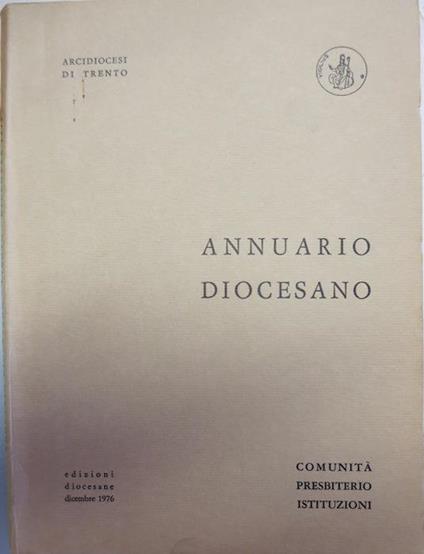 Annuario Diocesano - copertina