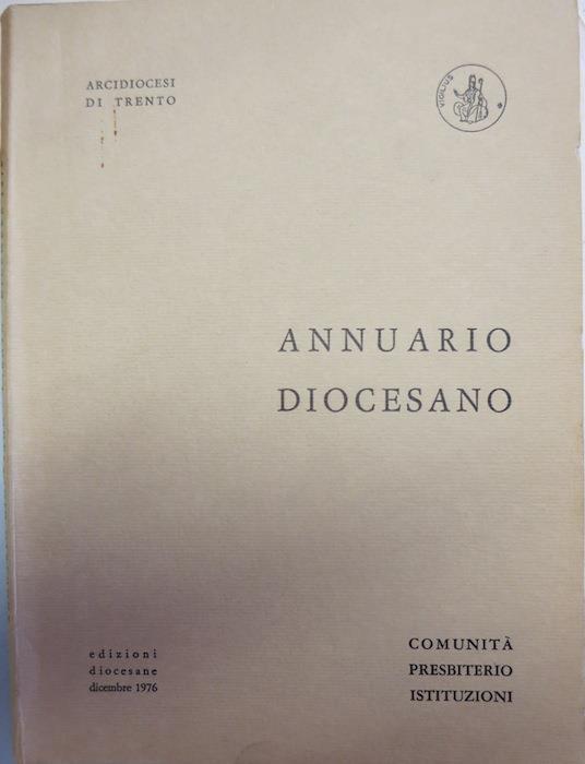 Annuario Diocesano - copertina