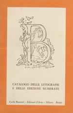 Catalogo delle litografie e delle edizioni numerate