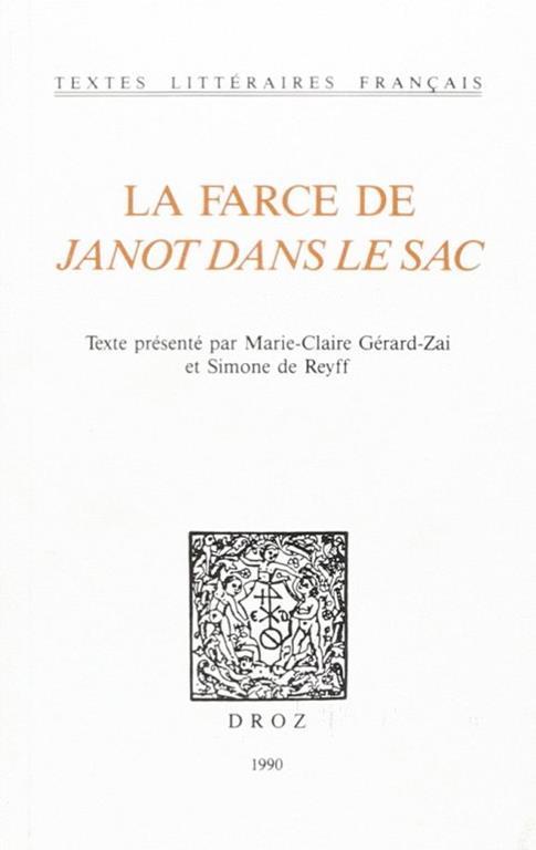 La Farce De "Janot Dans le Sac" - copertina