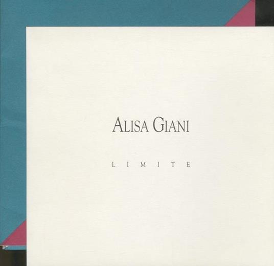 Alisa Giani: limite - copertina