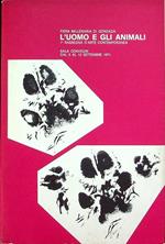 L’uomo e gli animali: 1a rassegna d’arte contemporanea, Sala convegni, dal 5 al 12 settembre 1971