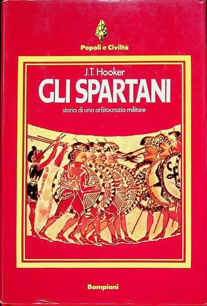 Gli spartani - J. T. Hooker - copertina