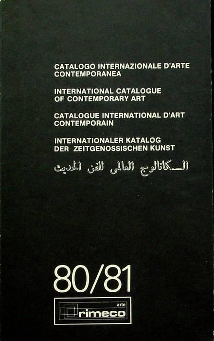 Catalogo internazionale d’arte contemporanea = International catalogue of contemporary art = Catalogue international d’art contemporain = Internationaler Katalog der zeitgenossischen Kunst: N. 80/81 - Giorgio Seveso - copertina