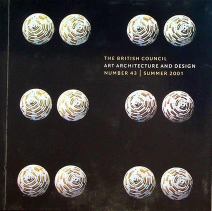 Art, architecture and design: number 43 - summer 2001 - copertina