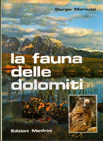 La fauna delle Dolomiti - Giorgio Marcuzzi - copertina