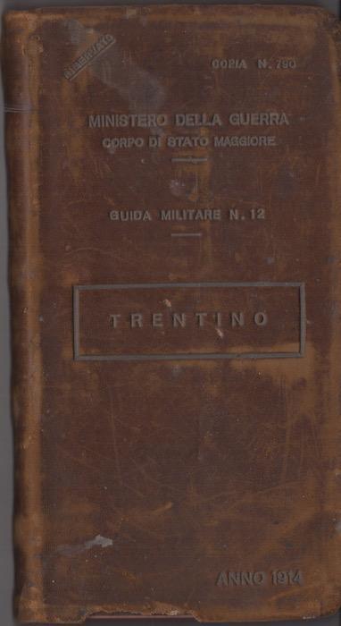 Guida militare N. 12: Trentino - copertina