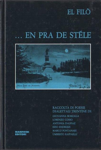 …en pra de stéle: raccolta di poesie dialettali trentine - Giovanna Borzaga - copertina