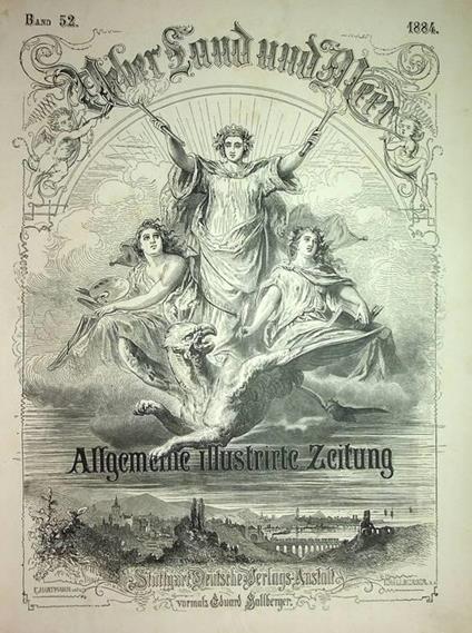 Über Land und Meer: allgemeine illustrirte Zeitung: Band 52 (1884): N.27-52 - copertina