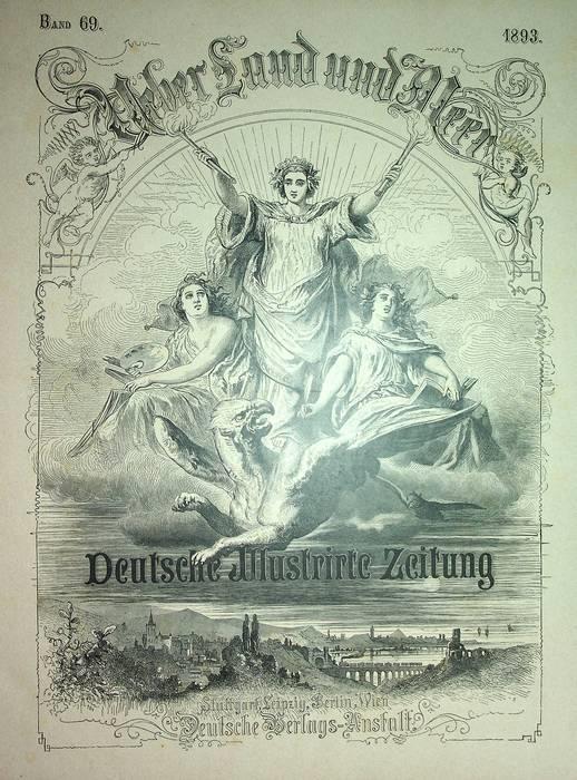 Über Land und Meer: allgemeine illustrirte Zeitung: Band 69 (1893): N.1-26 - copertina