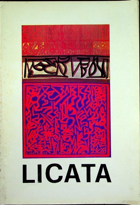 Riccardo Licata: mostra antologica: dal 4 al 19 febbario ’78 - Riccardo Licata - copertina