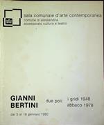 Gianni Bertini: due poli: i Gridi 1948, Abbaco 1978: Sala comunale d’arte contemporanea