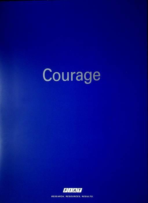 IVECO: Courage: FIAT: research, resources, results - copertina