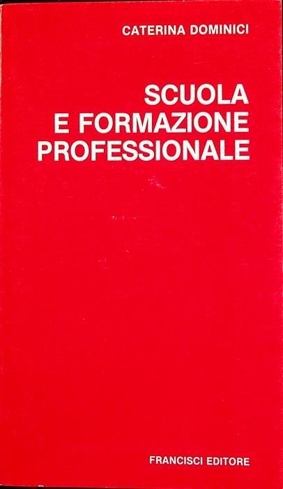 Scuola e formazione professionale - Caterina Dominici - copertina