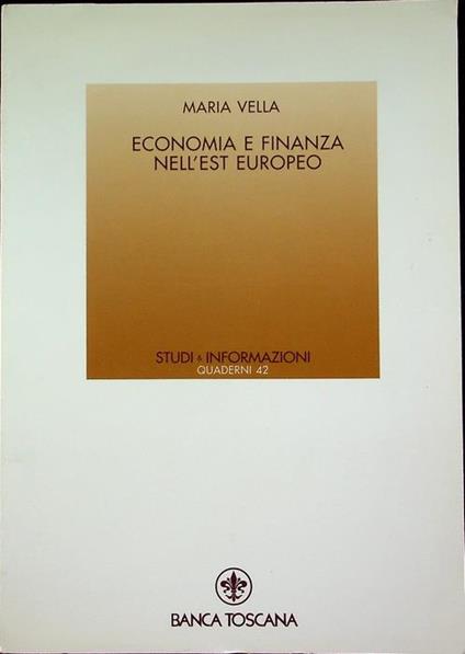 Economia e finanza nell’Est europeo - Maria Vella - copertina