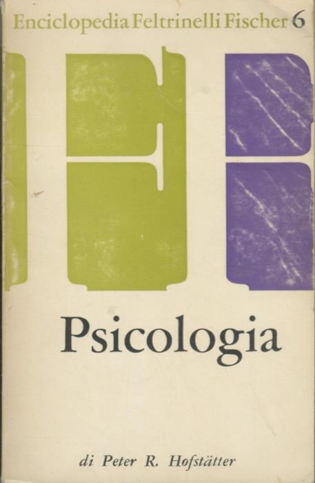 6: Psicologia - Peter R. Hofstatter - copertina