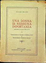 Una donna di nessuna importanza: dramma in quattro atti