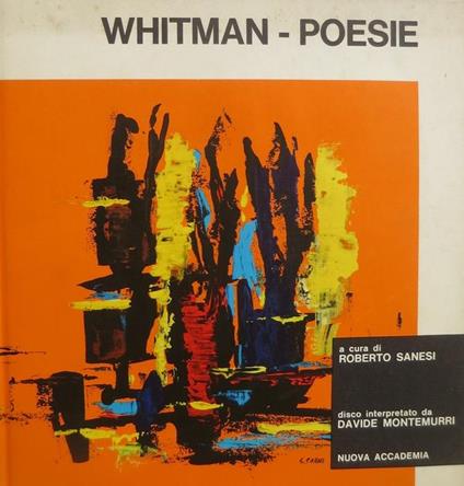 Whitman - Walt Whitman - copertina